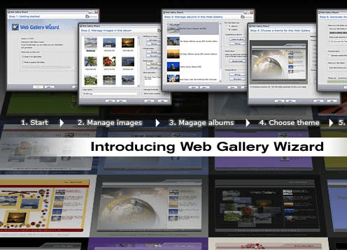 Web Gallery Wizard Screenshot 1