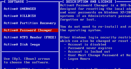 Active Boot Disk Screenshot 1