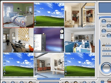 Multi-Webcam Surveillance System Screenshot 1