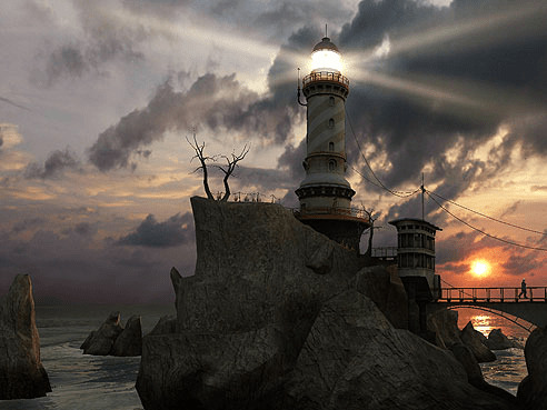 Lighthouse Point 3D Screensaver Screenshot 1