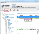 MS Backup Restore Screenshot 1