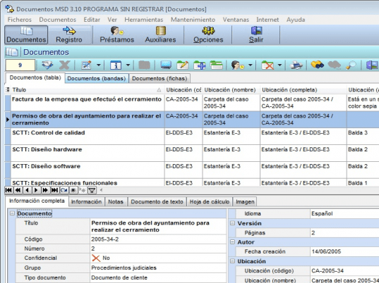 MSD Documents Multiuser Screenshot 1