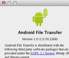 Android File Transfer Screenshot 1
