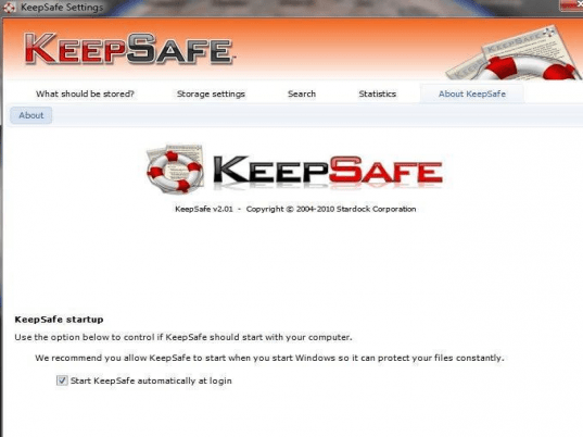 KeepSafe Screenshot 1