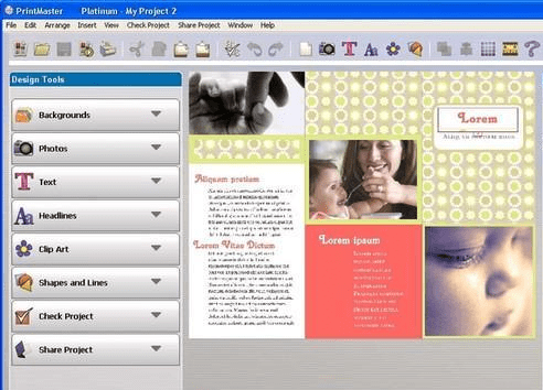 PrintMaster Platinum Screenshot 1
