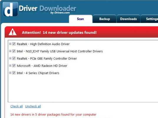 Driver Downloader Screenshot 1
