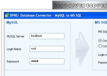 MySQL Database Migratation Software Screenshot 1