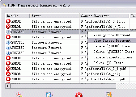 PDF Password Finder Screenshot 1