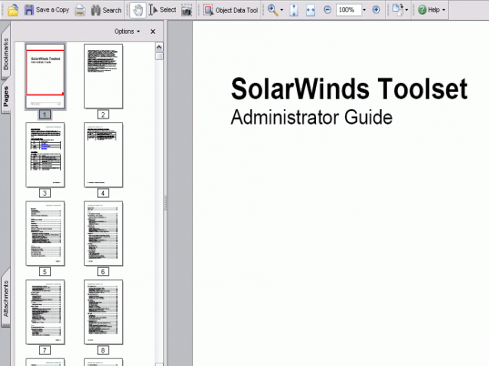 SolarWinds TFTP Server Screenshot 1