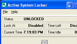 Active System Locker Screenshot 1