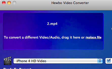 Hewbo Video Converter Screenshot 1