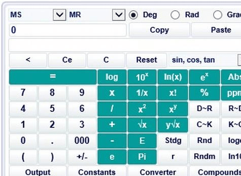DPLS Scientific Calculator Screenshot 1