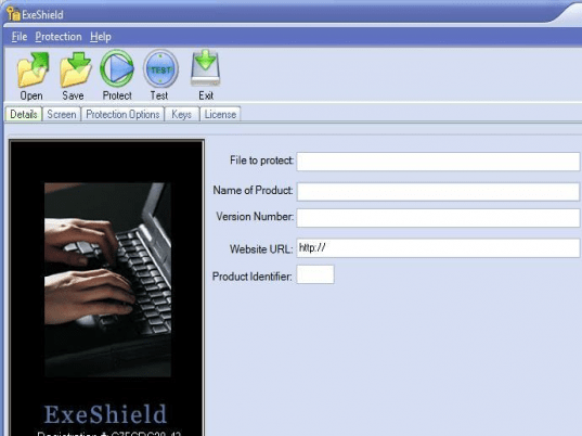 ExeShield Screenshot 1
