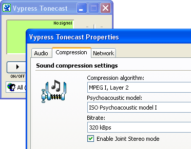 Vypress Tonecast Screenshot 1