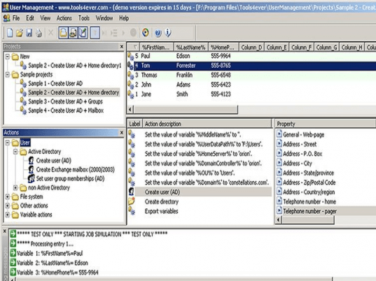 User Management Resource Administrator Screenshot 1