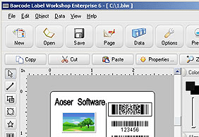 Barcode Label Workshop Enterprise Edition Screenshot 1