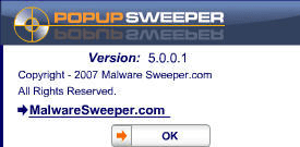 Popup Sweeper Screenshot 1