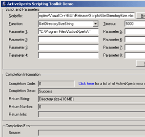 ActiveXperts Scripting Toolkit Screenshot 1