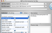 Eltima SWF to FLA Converter for MacOS Screenshot 1