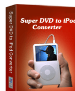 Super DVD to iPod Converter Chris Version 3.1.2 Screenshot 1