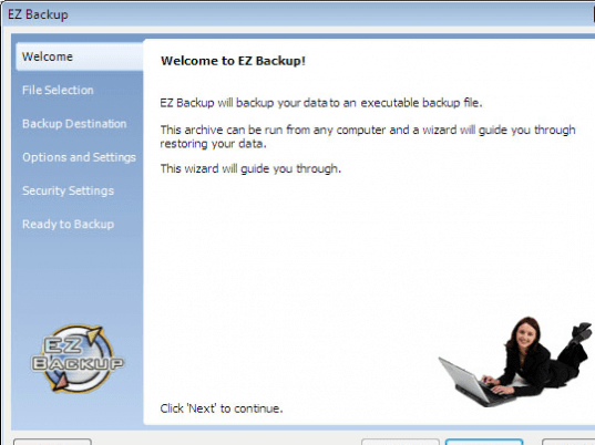 EZ Backup Windows Mail Premium Screenshot 1