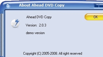 Ahead DVD Copy Screenshot 1