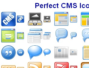 Perfect CMS Icons Screenshot 1