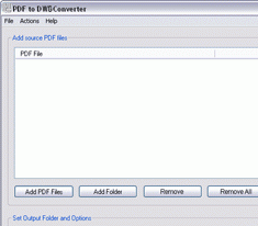 PDF to DWG Converter - 9.11.5 Screenshot 1
