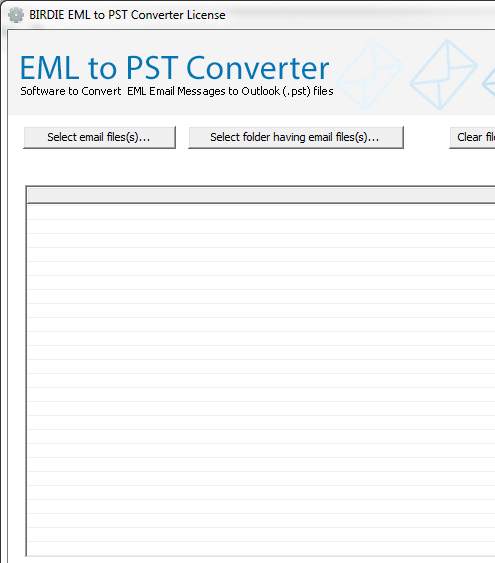 Windows Live Mail to Outlook 2010 Converter Screenshot 1