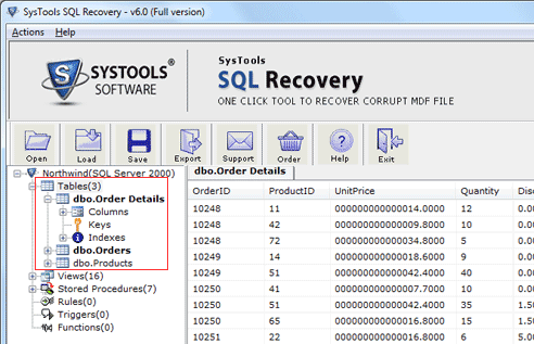 SQL Repair Tool Screenshot 1