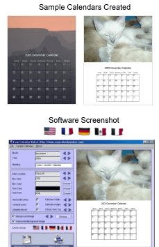 `1 Easy Calendar Maker Program!` Screenshot 1