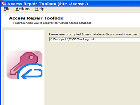 Access Repair Toolbox Screenshot 1