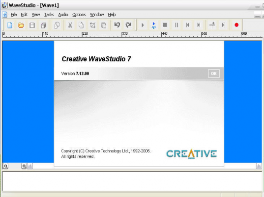 Creative WaveStudio Screenshot 1