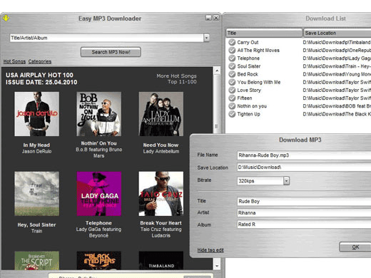 Easy MP3 Downloader Screenshot 1