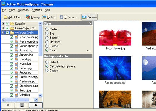 Active Multiwallpaper Changer Screenshot 1