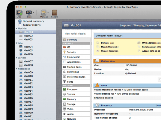 Network Inventory Advisor Screenshot 1
