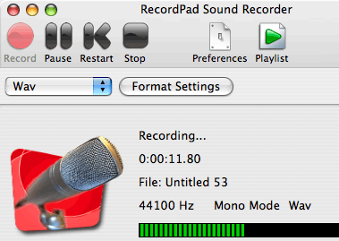 RecordPad Sound Recorder Screenshot 1