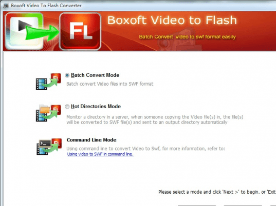 Boxoft Video To Flash Screenshot 1