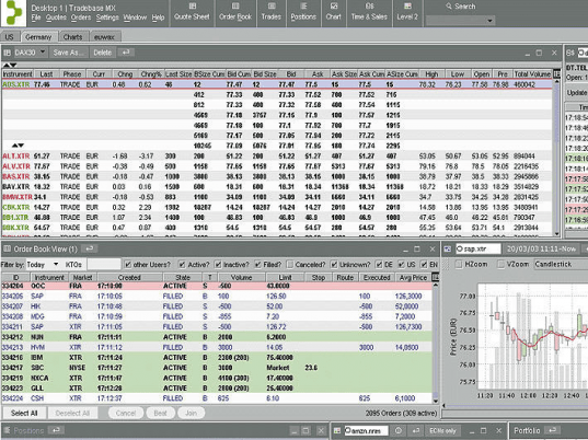 TradeBase MX Client Screenshot 1