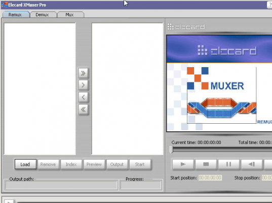 Elecard XMuxer Pro Screenshot 1