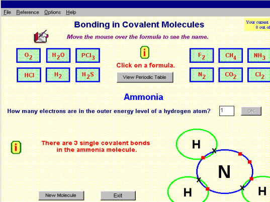 Covalent Bonding Screenshot 1