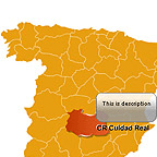 Spain Provinces Map Locator Screenshot 1