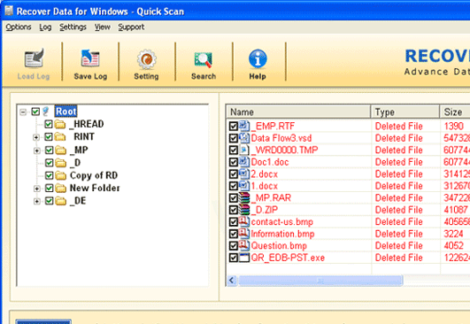 Data Recovery Software Tool Screenshot 1