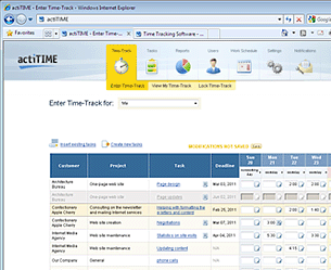 actiTIME - MA Edition Screenshot 1