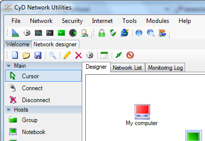 CyD Network Utilities - Security Tools Screenshot 1
