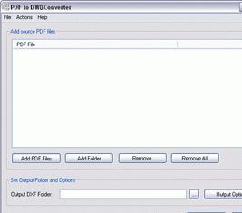 PDF to DWG Converter - 9.6.5 Screenshot 1