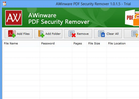 Unlock Adobe Pdf Securities Screenshot 1