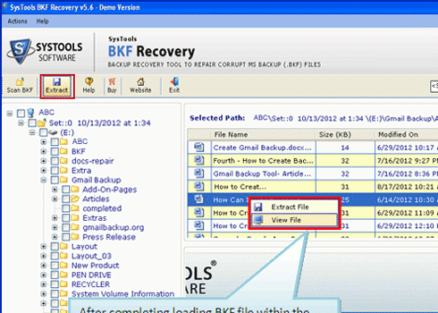 Open BKF File Download Screenshot 1