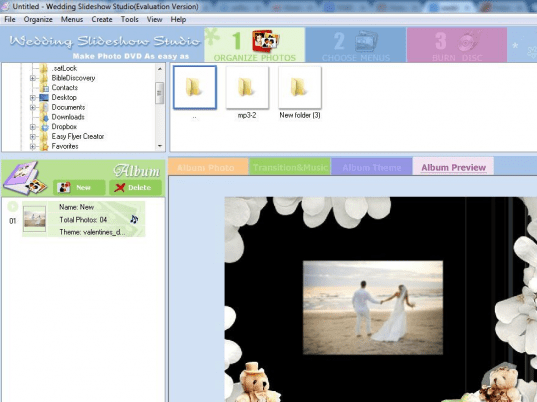 Wedding Slideshow Studio Screenshot 1