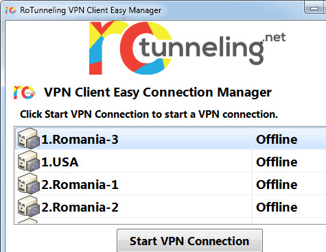 RoTunneling VPN Screenshot 1